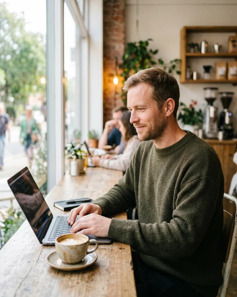 Social Media style example